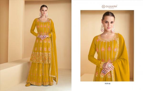 Gulkayra Rang 7171 Colour Designer Salwar Kameez Collection